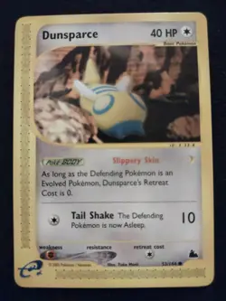 Dunsparce 53/144 Pokemon Trading Card Game eCard Skyridge Near Mint NM TCG - Image 1