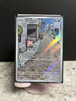 Pokemon Slowpoke 204/198 SV1a Art Rare Full Art Holo Basic Card English TCG - Image 1