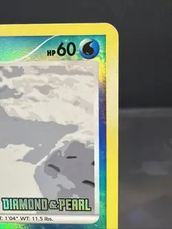 Pokemon TCG Piplup 93/130 Diamond & Pearl Stamped Card Reverse Holo LP - Image 5