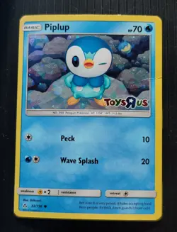 Piplup - (Toys R Us) 032/156 Miscellaneous Cards & Products Holo (DMG) - Image 1