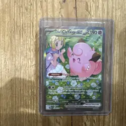 pack fresh! Pokemon TCG Journey Together Lillie's Clefairy EX Card 184/159 - Image 1
