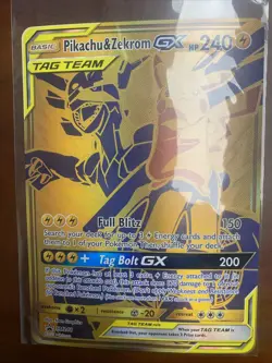 Pokemon Jumbo Cards Lot of 6 - Pikachu Zekrom GX SM248 Lugia V Blastoise EX - Image 2