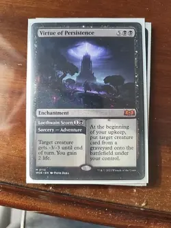1x Virtue of Persistence - Wilds of Eldraine - NM - MTG - Image 1