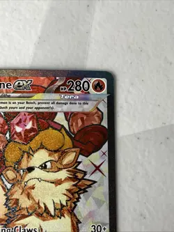 Arcanine ex 224/198 SV01: Scarlet & Violet Base Set Ultra Rare Pokemon TCG - Image 5