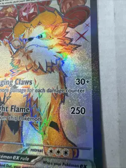 Pokemon TCG Arcanine EX Holo Card 224/198 SV01 Scarlet & Violet Base Set NM - Image 4