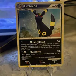 Umbreon #22/95 Call of Legends Pokemon TCG Holo Rare MP + English 2011 - Image 1
