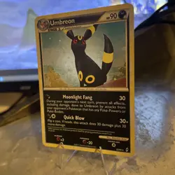 Umbreon #22/95 Call of Legends Pokemon TCG Holo Rare MP + English 2011 - Image 3