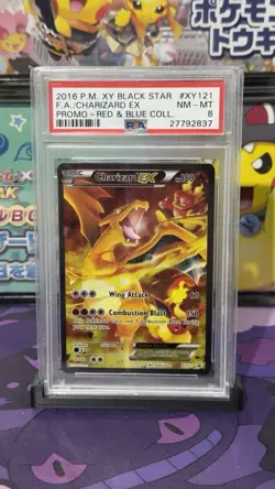 Pokemon XY Promo - Charizard EX XY121 - PSA 8 - Image 1
