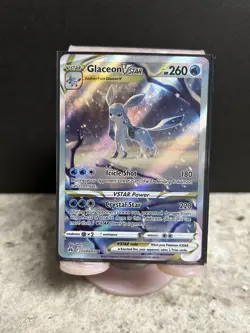 Glaceon VSTAR GG40/GG70 Crown Zenith Galarian Gallery Holo Ultra Rare Pokemon T. - Image 1