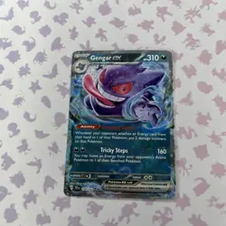 Pokemon TCG Gengar EX Temporal Forces Ultra Rare Card 104/162 - Image 1
