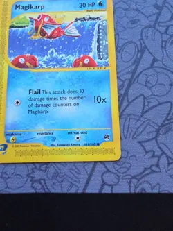 Pokemon: Magikarp #118/165 Expedition 2002 Non Holo Vintage - MP - I177 - Image 5