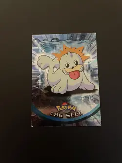 2000 Topps Pokemon Tv Animation Edition Foil Card #86 Seel Blue Label -HP - Image 1