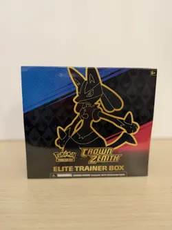 Pokemon TCG Sword & Shield Crown Zenith Elite Trainer Box ETB NEW/SEALED - Image 1