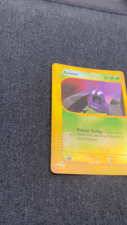 Pokemon TCG Grimer 79/147 Aquapolis Reverse Holo 2002 WOTC Vintage E-reader NM - Image 2