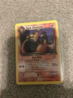 Pokemon Team Rocket Dark Charizard 21/82 Non-Holo - Unlimited - WOTC - MP - Image 1