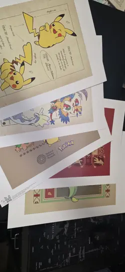 Pokemon x Natural History Museum A3 Art Print Set 5 Posters Inside - IN HAND - Image 5