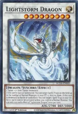 Lightstorm Dragon - SUDA-EN043 - Common - Near Mint - English - Image 1