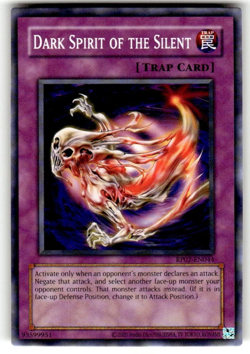 Dark Spirit of the Silent RP02-EN044 Retro Pack 2 Unlimited 2020 Reprint - Image 1