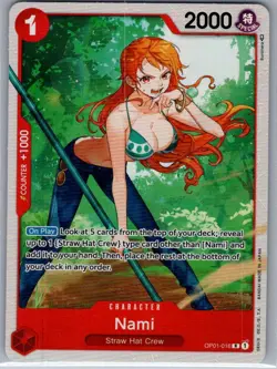 Nami - (Ultra Deck: The Three Captains) OP01-016 SR - One Piece Card - NM - Image 1