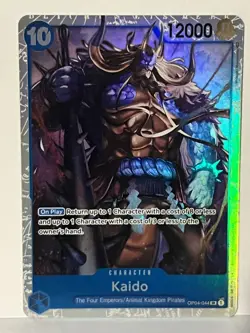 Kaido SR OP04-044 Kingdoms of Intrigue NM One Piece Fast Ship - Image 1