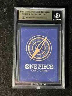 2025 One Piece Starter Deck 22 Ace/Newgate ST22-002 IZO Alt Art B&W BGS 10 POP 1 - Image 2