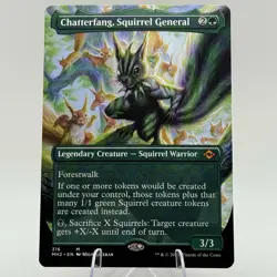 MTG Modern Horizons 2 - Chatterfang, Squirrel General (Borderless) - MH2 - NM - Image 1