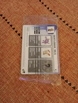 2003 Pokemon E Reader Gentleman Nils Sealed Card - Image 2