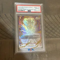 2024 DRAGON BALL SUPER CARD GAME FUSION WORLD ULTRA LIMIT SON GOKU PSA 10 - Image 1