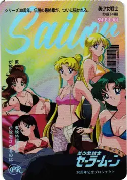 BEAUTIFUL GIRL WARRIORS PR SM-PR-003 Sailor Moon Anime Collectible Card - Image 1
