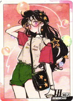 Makoto Kino JH NO.2 Sailor Moon Demon Cosmos Anime Collectible Card - Image 1