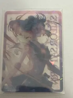 SAILOR SATURN PR NO.11 TRANSPARENT Sailor Moon Demon Cosmos Collectible Card - Image 2