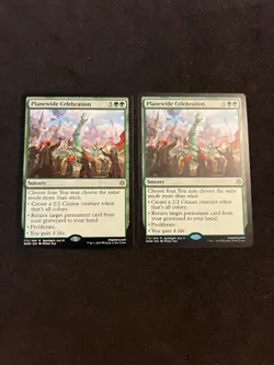 x2 Planewide Celebration 2x [War of the Spark] Magic MTG Cards LP - Image 1