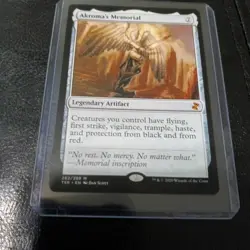 MTG English Akroma's Memorial NM Normal Time Spiral Remastered - Image 1