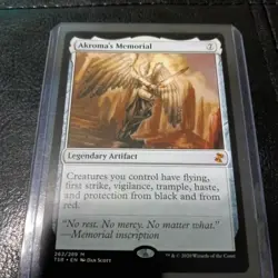 MTG English Akroma's Memorial NM Normal Time Spiral Remastered - Image 2