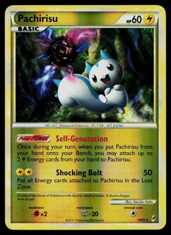 Pokemon Card - Pachirisu Call of Legends 18/95 Reverse Holo - Image 1