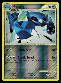 Pokemon Card - Metang Undaunted 30/90 Reverse Holo - Image 1