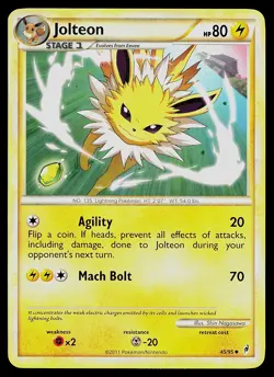 Pokemon Card - Jolteon Call of Legends 45/95 Uncommon - Image 1