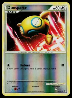 Pokemon Card - Dunsparce Unleashed 29/95 Reverse Holo - Image 1