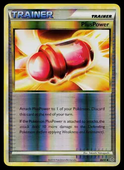 Pokemon Card - PlusPower Unleashed 80/95 Reverse Holo - Image 1