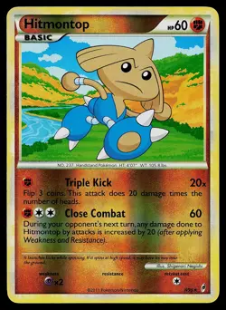 Pokemon Card - Hitmontop Call of Legends 8/95 Reverse Holo - Image 1