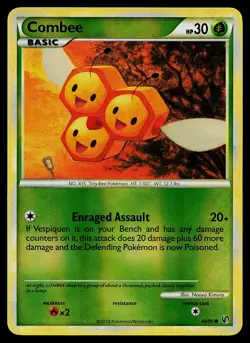 Pokemon Card - Combee Undaunted 44/90 Reverse Holo - Image 1