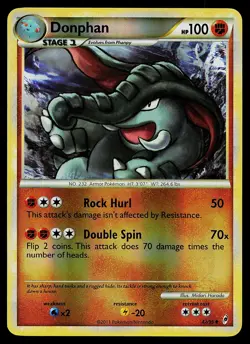 Pokemon Card - Donphan Call of Legends 42/95 Uncommon Reverse Holo - Image 1