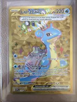 Lapras ex 164 Sv: Scarlet & Violet Promo Cards Holo - Image 1