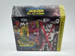 MTG March of the Machine: The Aftermath Collector Booster Box Sealed & New! - Image 1