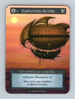 Zephyranne Airship - Elite - Beta - NM - Sorcery: Contested Realm - Image 1