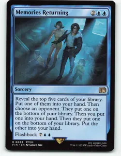 Memories Returning #63 Magic The Gathering FINAL FANTASY - Image 1