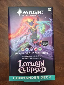 MTG Lorwyn Eclipsed Dance of the Elements Commander Deck - Sealed - Image 1