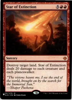 Star of Extinction M The List Reprints 161 NM MTG x1 - Image 1
