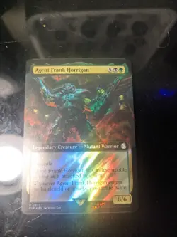 MTG Fallout Extended Surge Foil Agent Frank Horrigan Magic The Gathering NM - Image 1