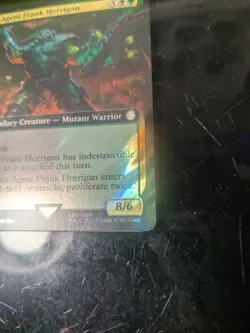 MTG Fallout Extended Surge Foil Agent Frank Horrigan Magic The Gathering NM - Image 2